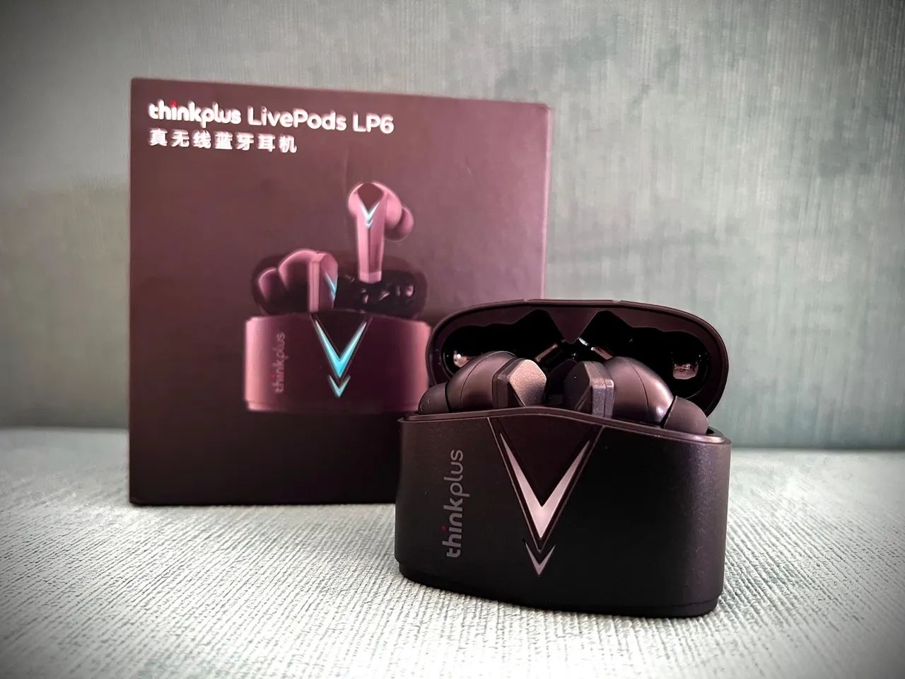 Fone de ouvido Lenovo LP6 Gaming - Bluetooth (sem fio) - Foto 4