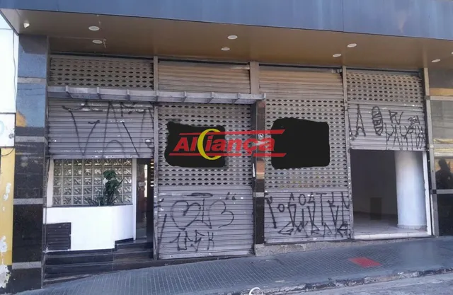 Salão para alugar com 110m² no centro comercial de Guarulhos -R$ 6.000,00