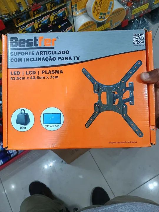 Suporte Articulado para TV LED/LCD 21'' a 55''  - Foto 2