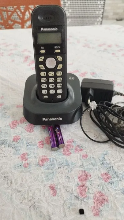 Telefone sem fio Panasonic Dect 6.0