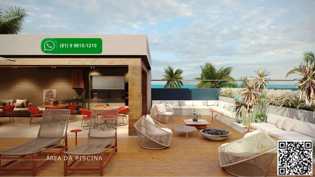 PRAIA DE CAMPAS EM TAMANDARÉ - FLAT 1 QUARTO 24m² a 80 m do mar - Foto 6