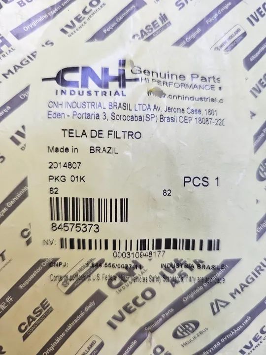 Trator New holand case filtro tanque combustível original * - Foto 5