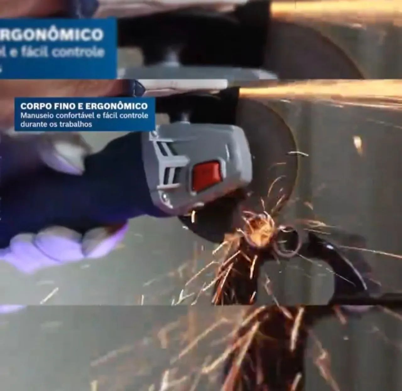 Esmerilhadeira Bosch GWS 700 - profissional - Foto 5