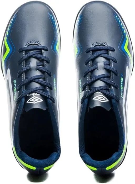 Chuteira Society Umbro Prisma+ Azul n° 41 - Foto 4