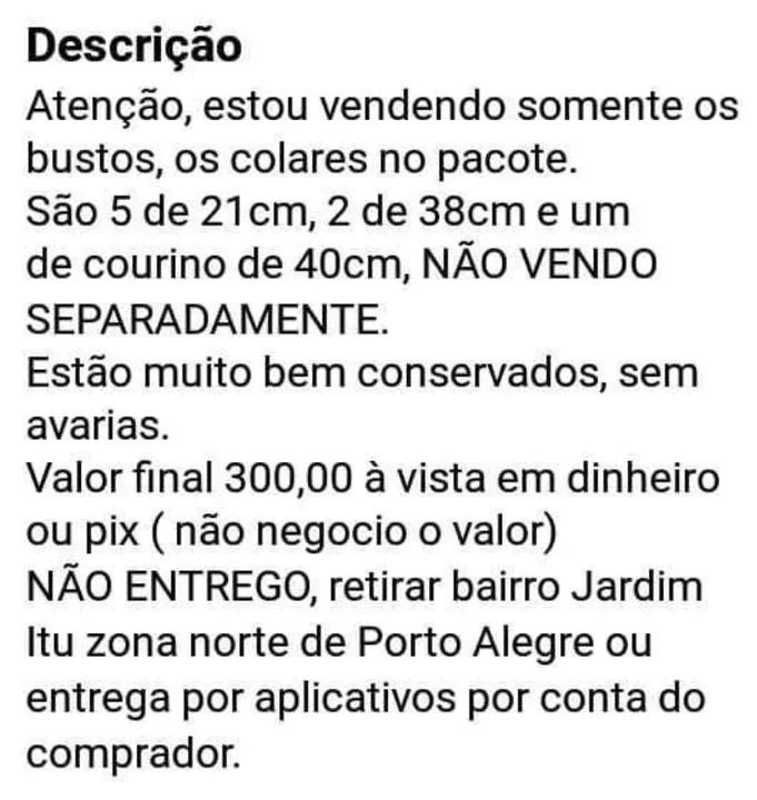 Leia descrição. Bustos expositores  - Foto 4