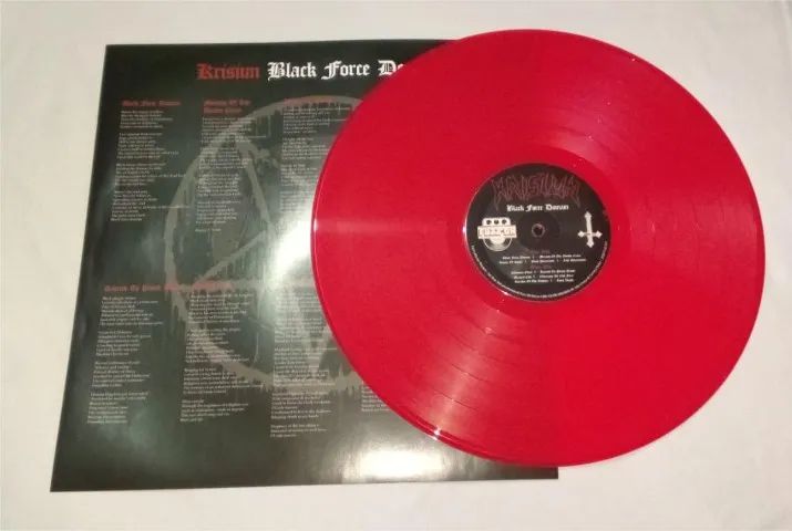 Krisiun - Black Force Domain - Vinil Vermelho - Foto 3