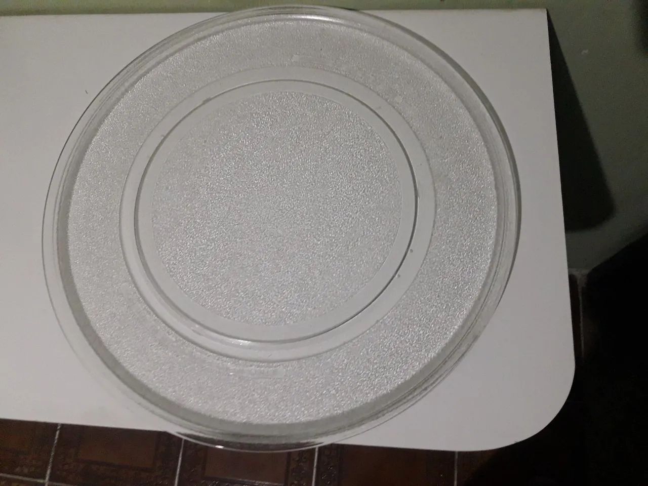 Prato micro-ondas 40 cm + suporte - Foto 3