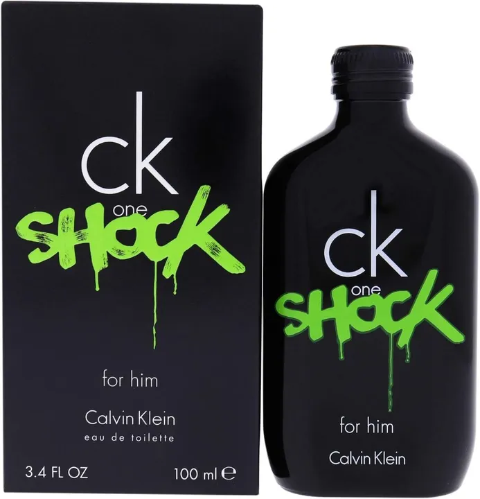 Eau de Toilete - Calvin Klein CK One Shock para Homens - 100ml