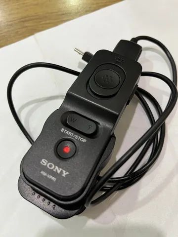 Comando de zoom in/ou  e rec  para câmeras Sony vários modelos  novo sem embalagem v - Foto 6
