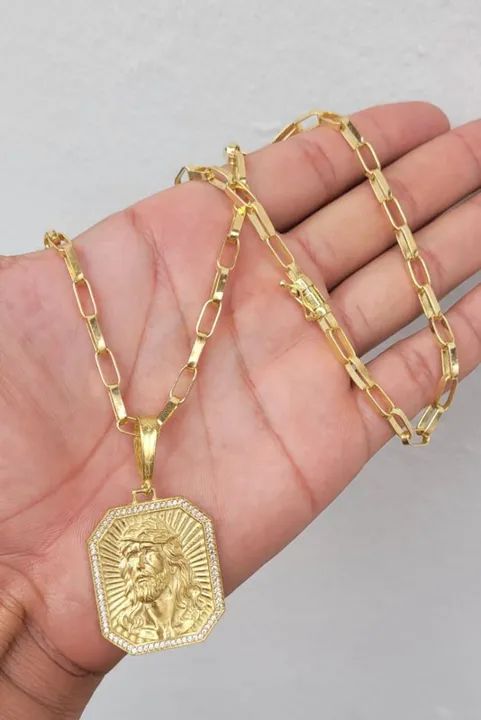 Corrente cartier Moeda Antiga Promoção  - Foto 3
