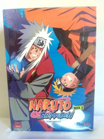 Dvd Naruto Shippuden box 1 - 2º Temporada, Original Play Arte