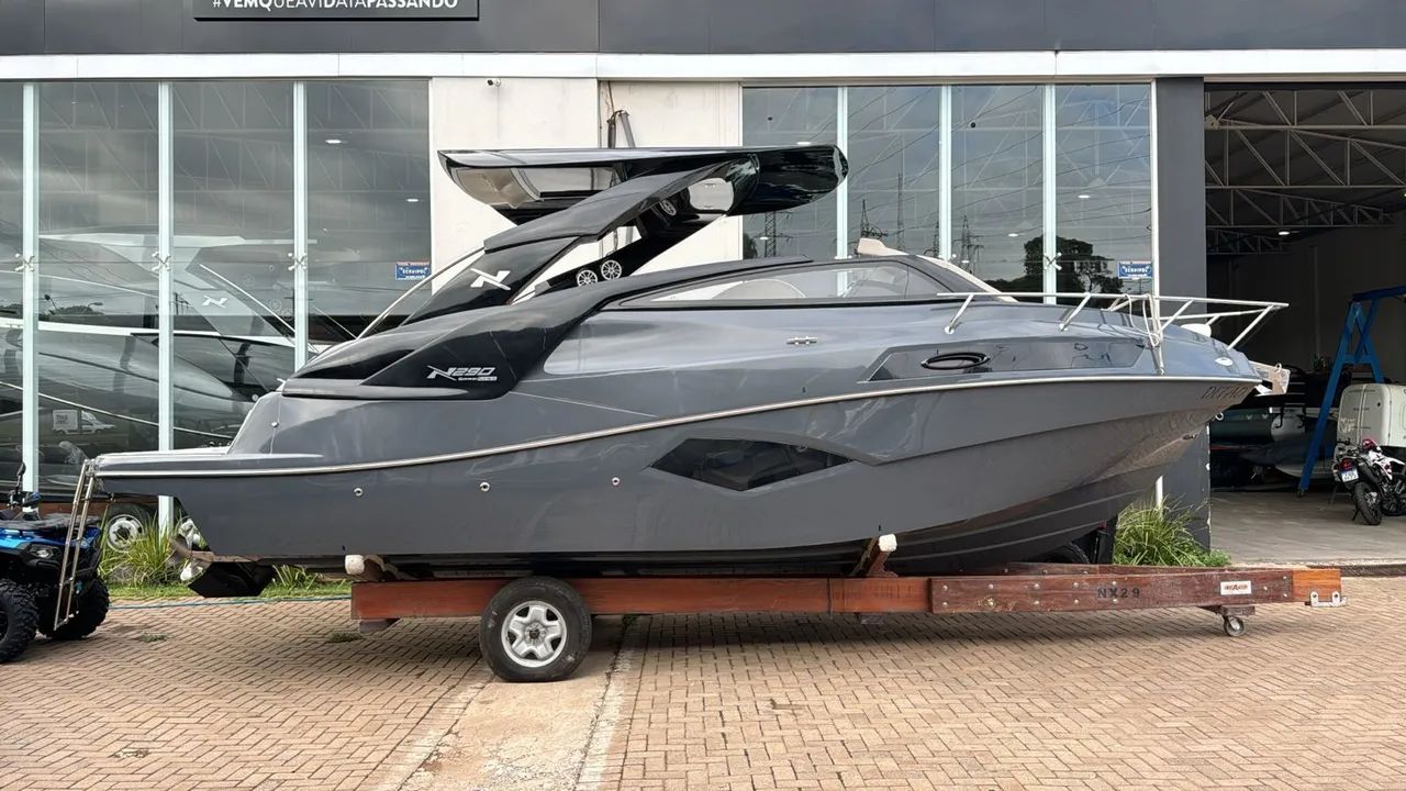 Lancha NX 290 + motor mercruiser 350hp
