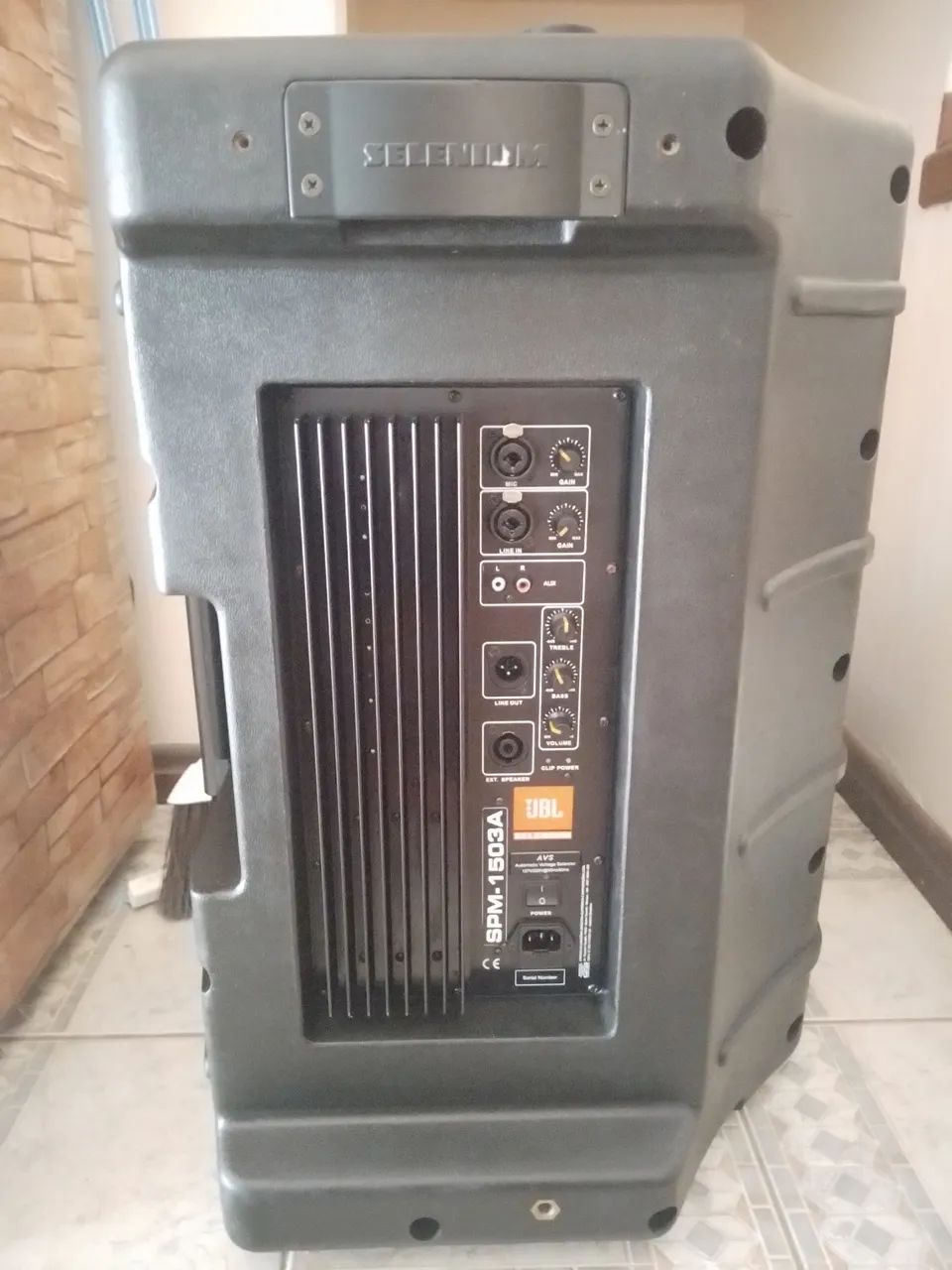 Par de Caixas Ativas  JBL SPM-1503A / 400w RMS Cada!! + Brindes - Foto 5
