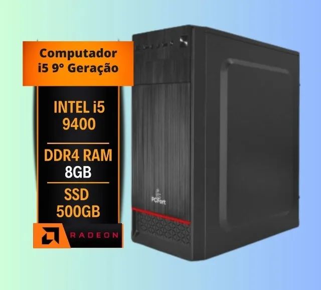 Computer i5 9th Generation; SSD 500GB; 8GB RAM Memory64396506491137120