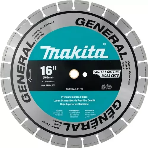 Disco diamantado p/asfalto e concreto 16pol ( Makita )