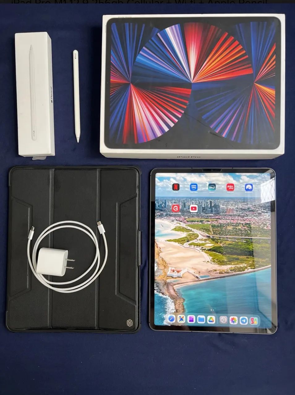 iPad Pro 12.9 M1 256GB CELLULAR + Apple Pencil - Tablets e E