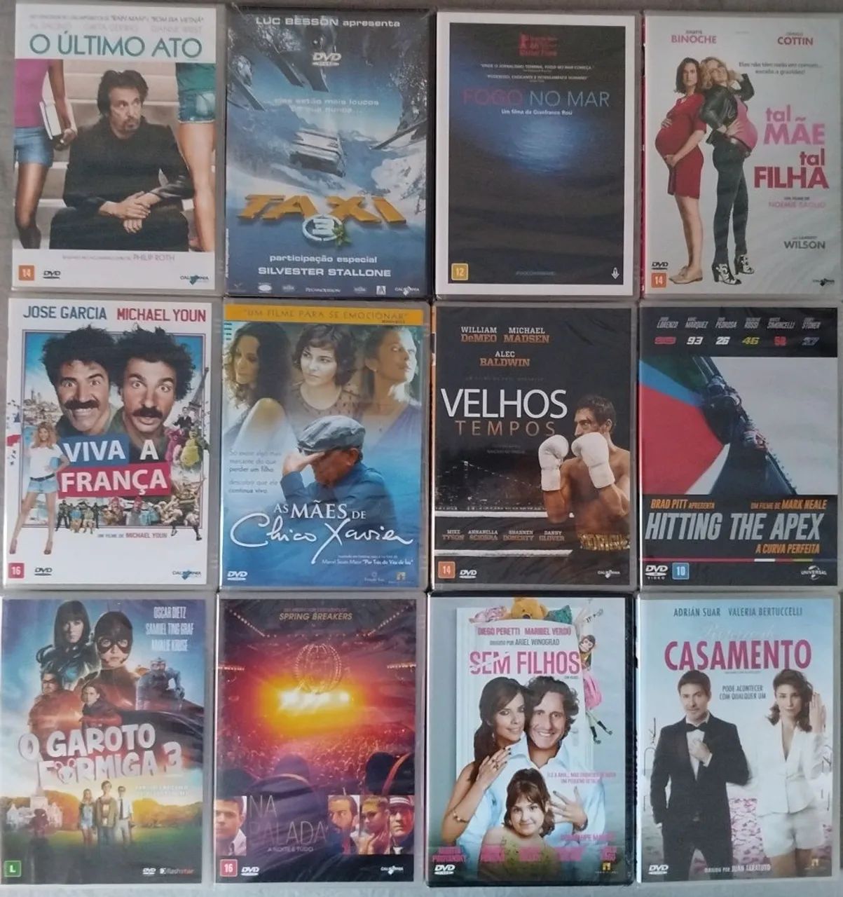 10 Filmes em DVDs + 2 de brinde - Diversos Gêneros - Foto 2