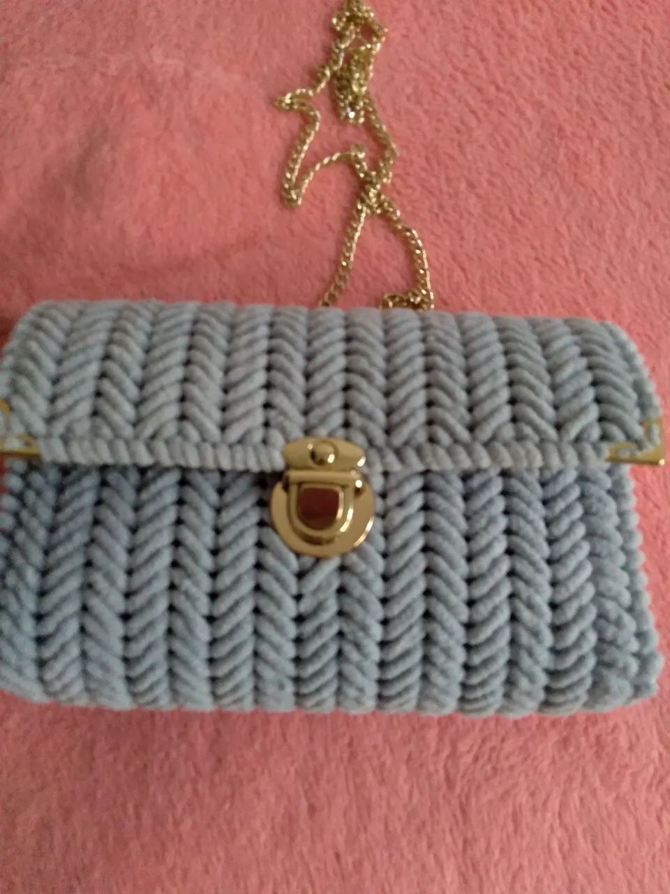 Bolsa em tela - Foto 3