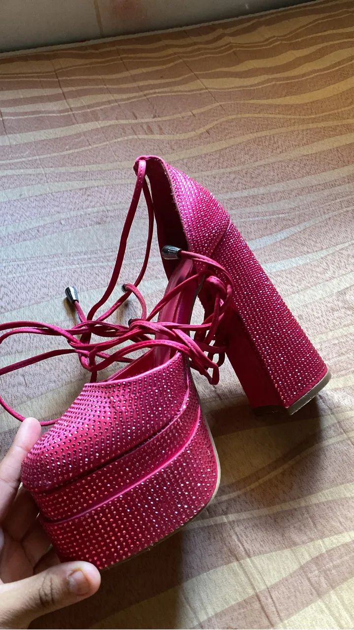 SALTO (rosa cravejado) 