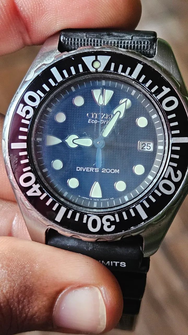 Citizen eco-drive 40mm ((Mergulho - Acessórios - Cidade Nova