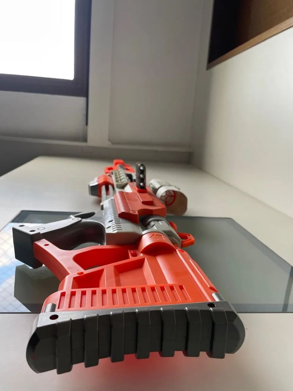 Lançador de dardos Max Force Shadow Hawk 100 tipo Nerf - Foto 5