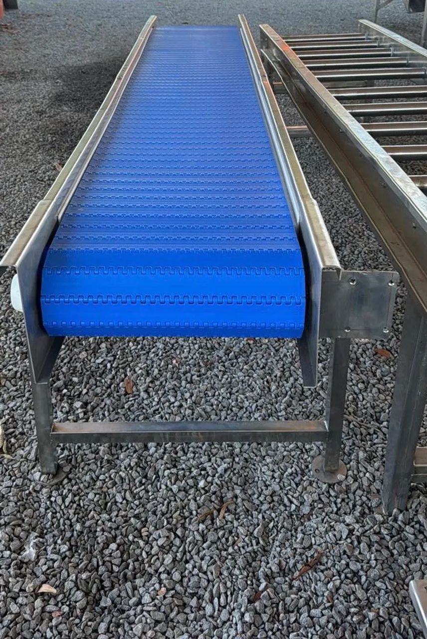 Esteira transportadora de aço inoxidável  - Foto 3