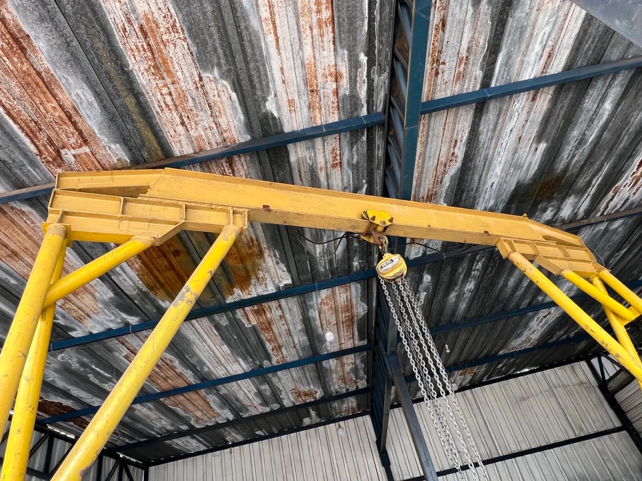 Pórtico e Talha de 5t manual para todo seguimento industrial  - Foto 5