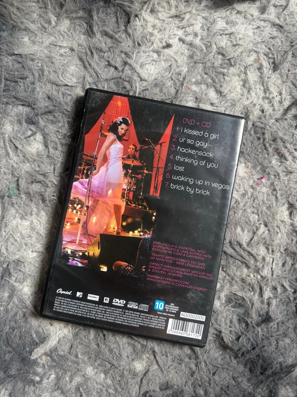 DVD Katy Perry - Mtv Unplugged - Foto 2