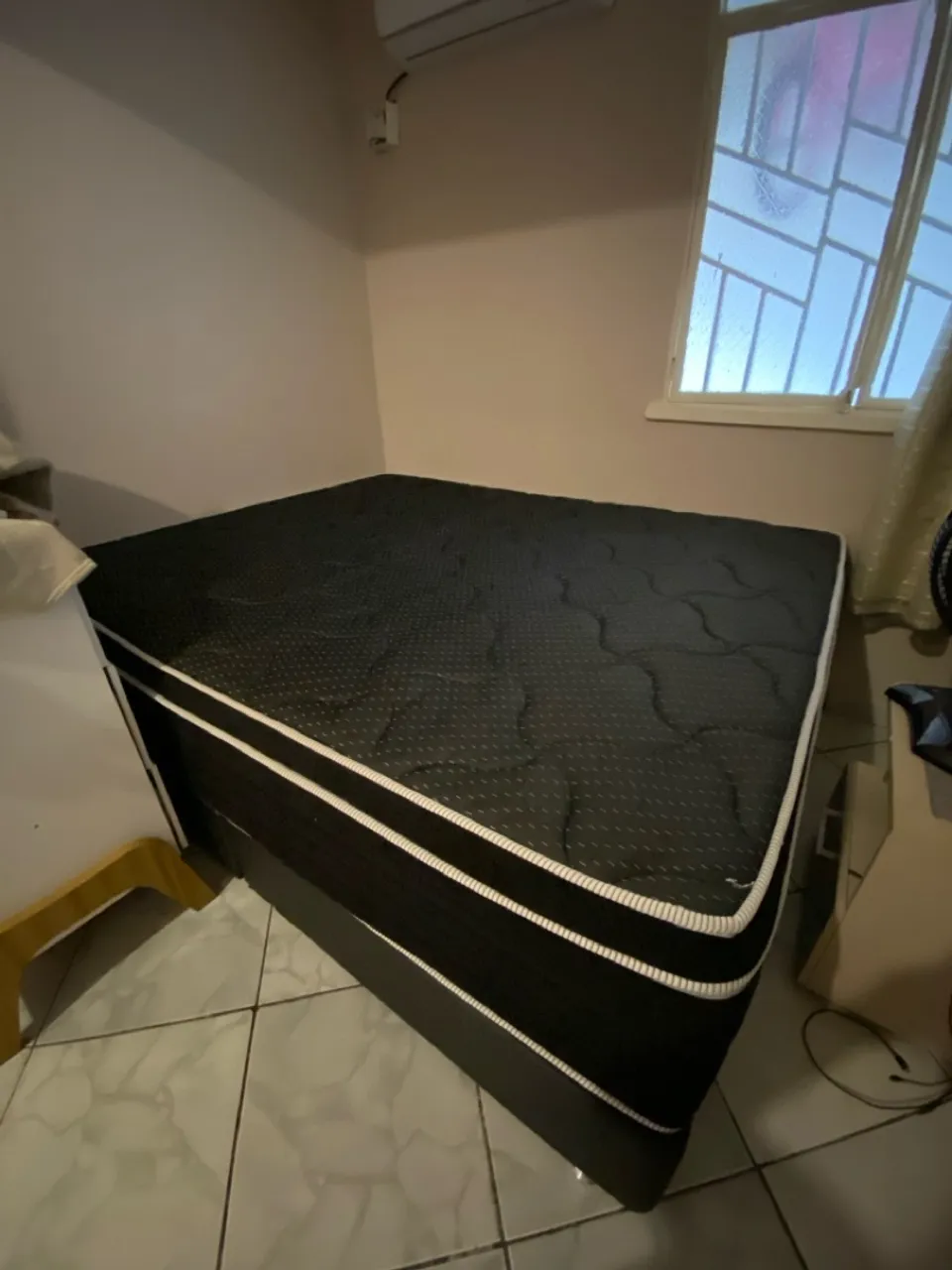 Cama Box Casal Black Confort - Novo