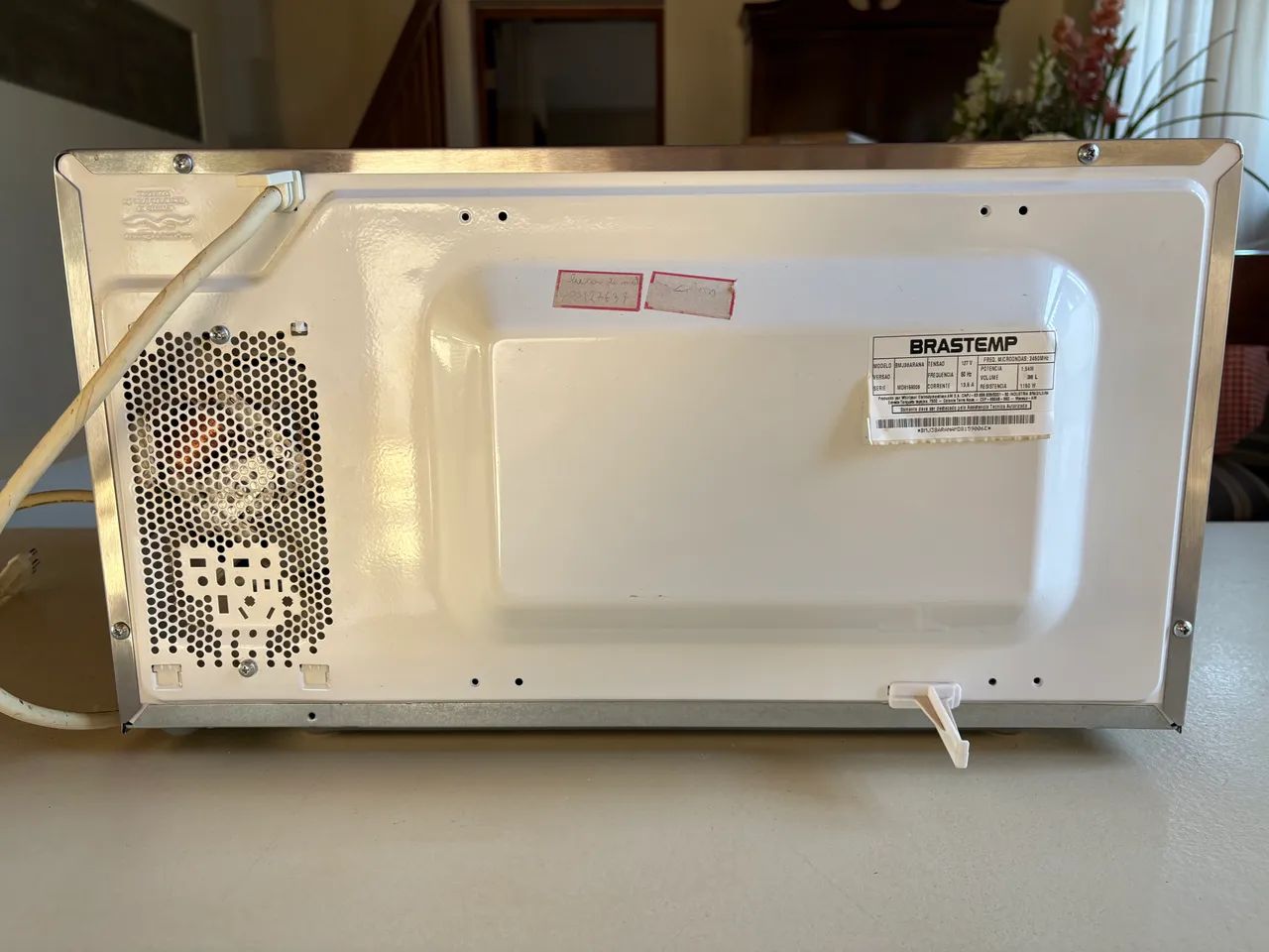 Microondas Brastemp inox 38L 110v - Foto 6