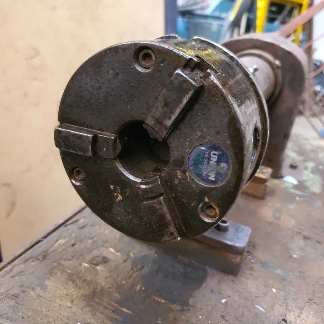 Mini Torno Caseiro Com Bancada Usado - Foto 5