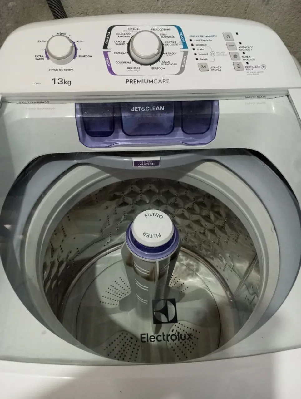 Máquina de Lavar Electrolux 13kg Premium Care
