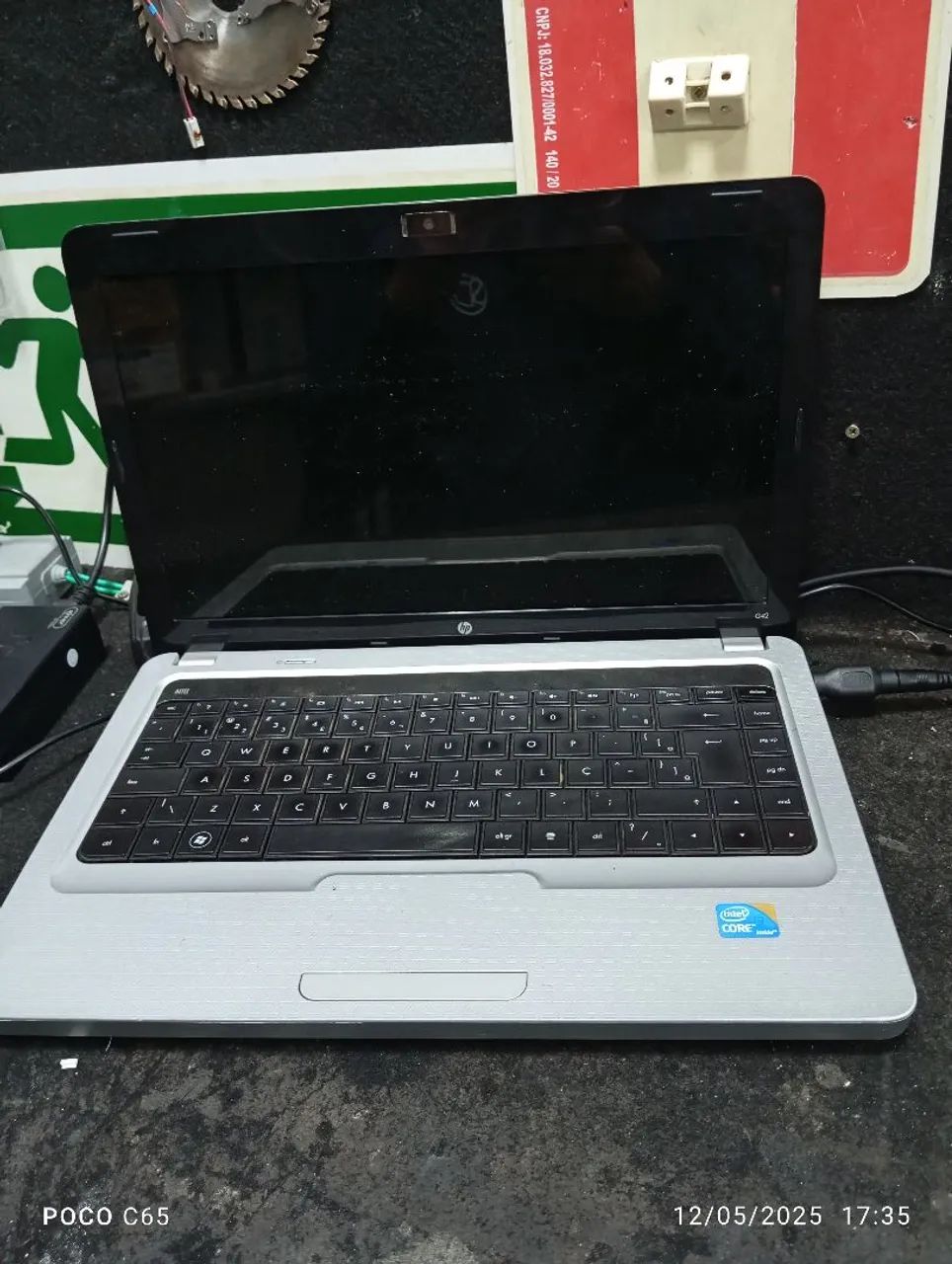 Notebook HP com Intel Core i3 funcionando p peça  - Foto 5