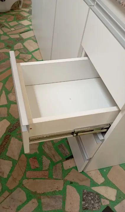 Balcão com armário e a pia cozinha novo - Foto 2