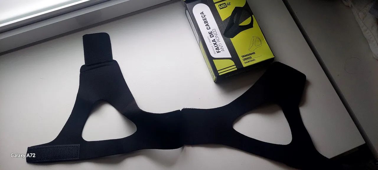 Faixa de cabeça anti ronco - Foto 2