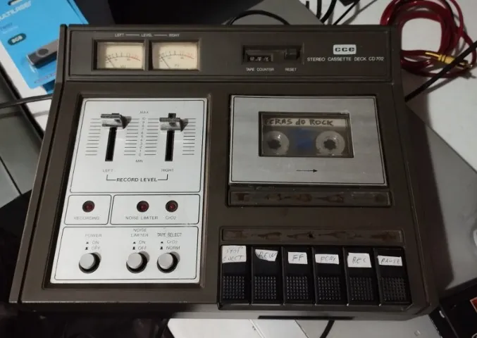 Tape deck CCE cd702 RARIDADE funcionando