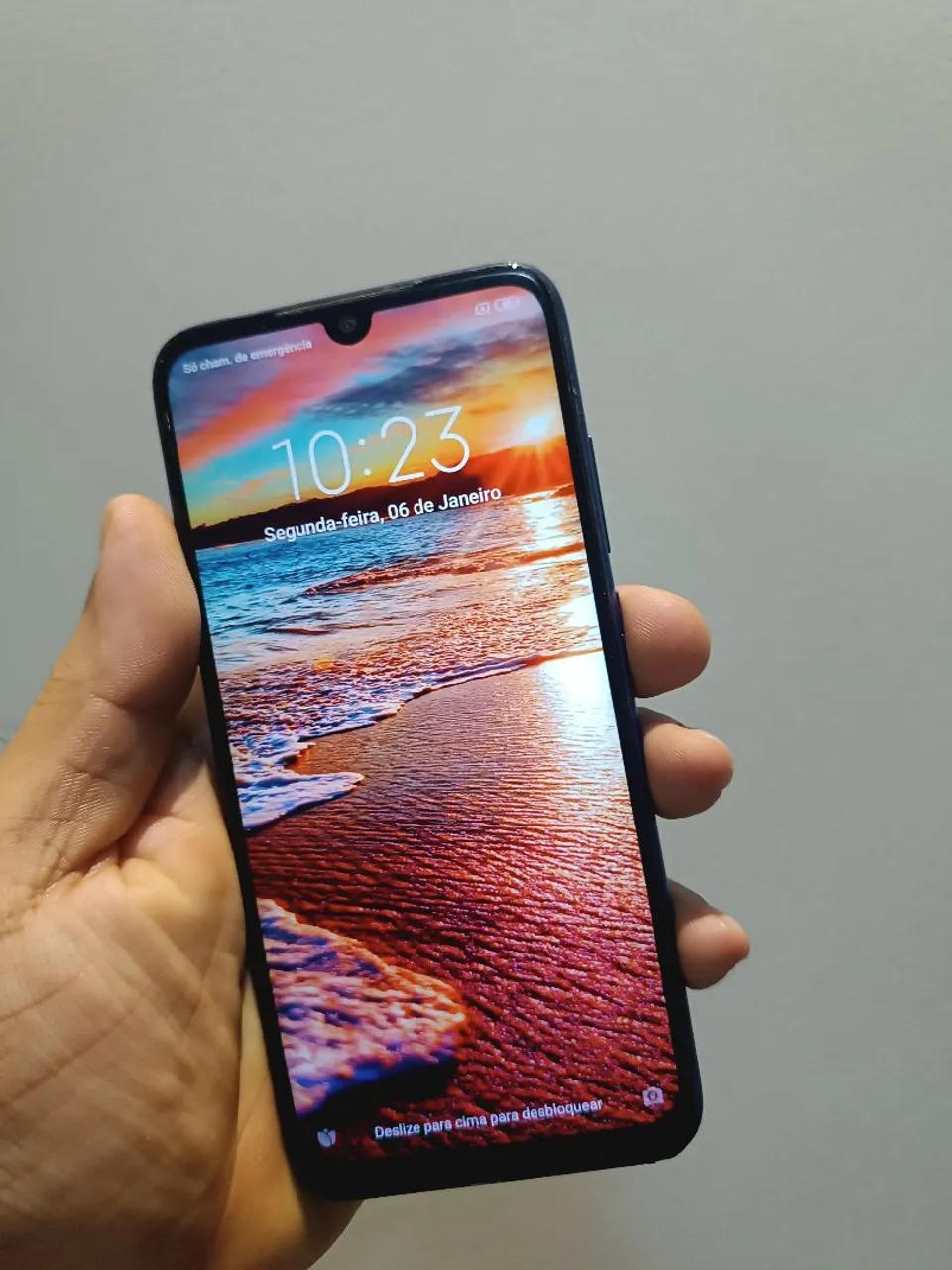 RedMi Note 7 - 128gb de memória com capa<br>
