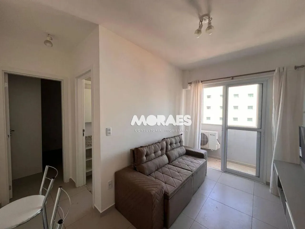 Apartamento climatizado, mobiliado, 1 quarto para alugar, 38 m² por R$ 1.900/mês - Atena -