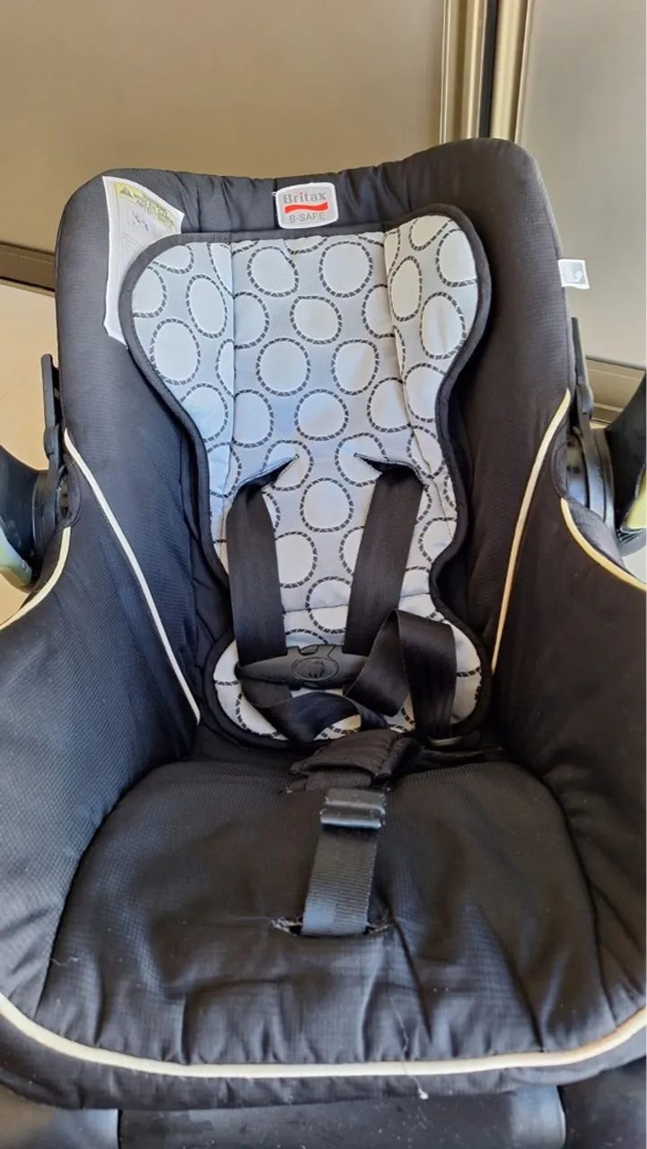 Carrinho de bebê britax 3 em 1