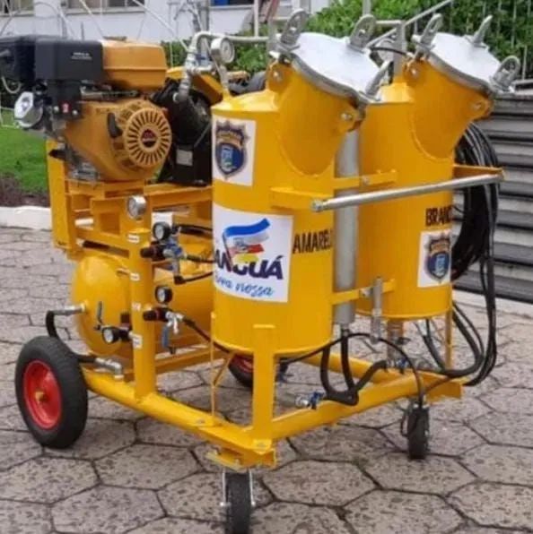 Máquina de sinalização viária 20 e 40 pes - Foto 3