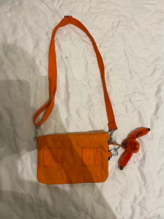 Bolsa Kipling laranja  - Foto 3