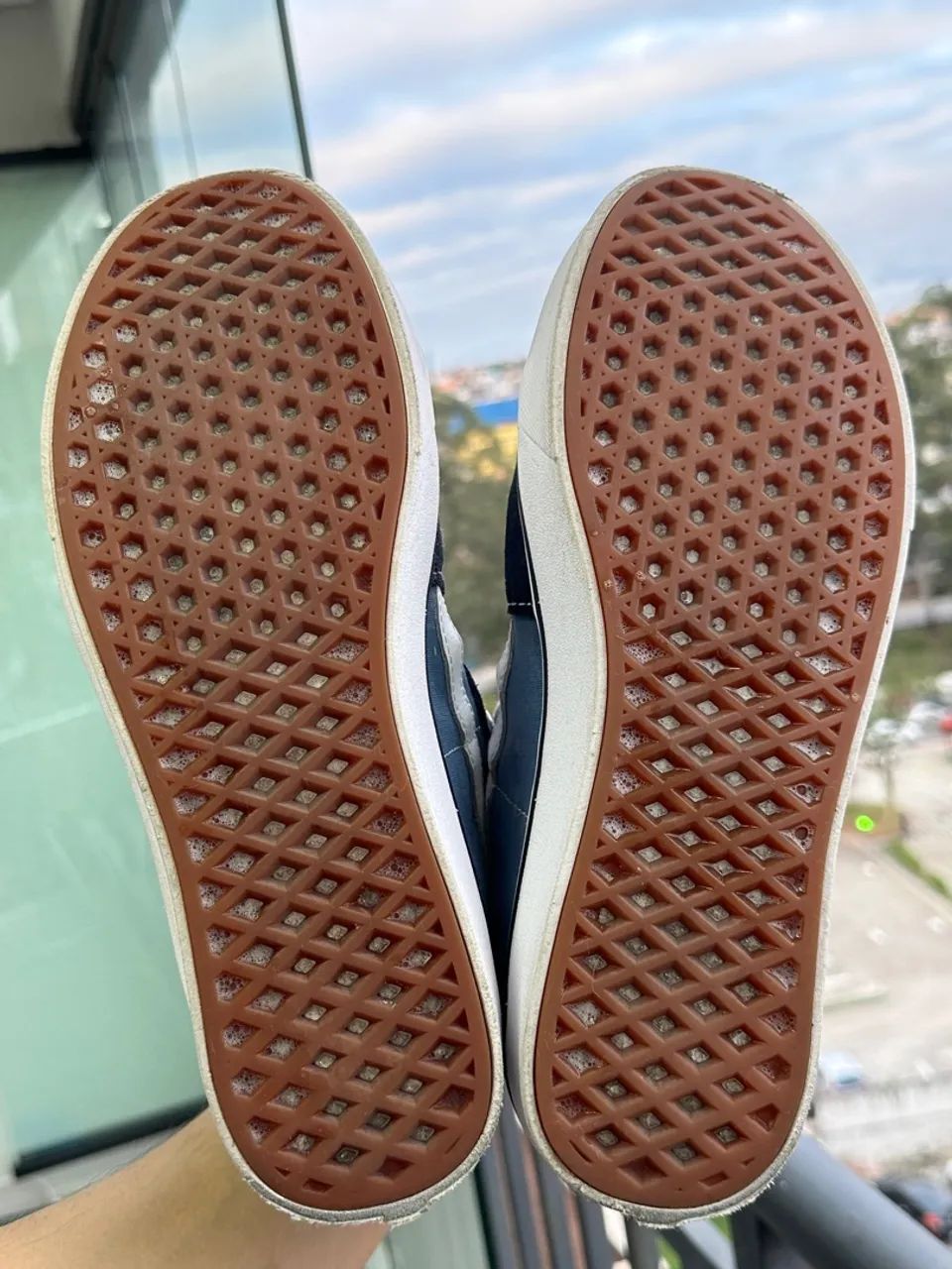 Tênis Vans Sk8 Hi Navy Comfycushi - Foto 4