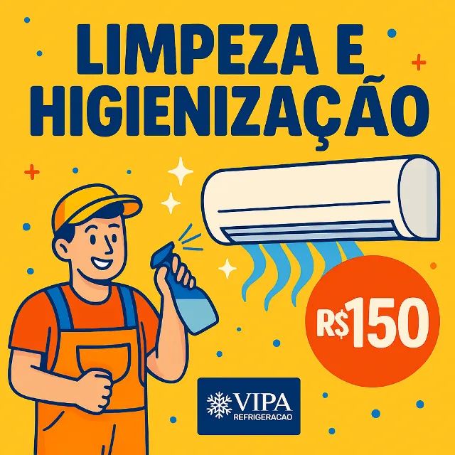 AR CONDICIONADO - LIMPEZA, INSTALAÇÃO E MANUTENÇÃO