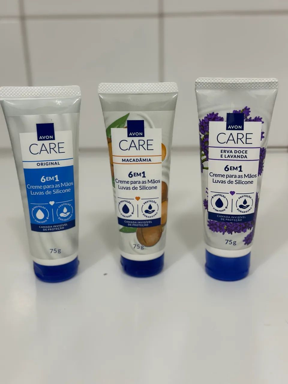 Creme mãos luva silicone avon ! 75 gr