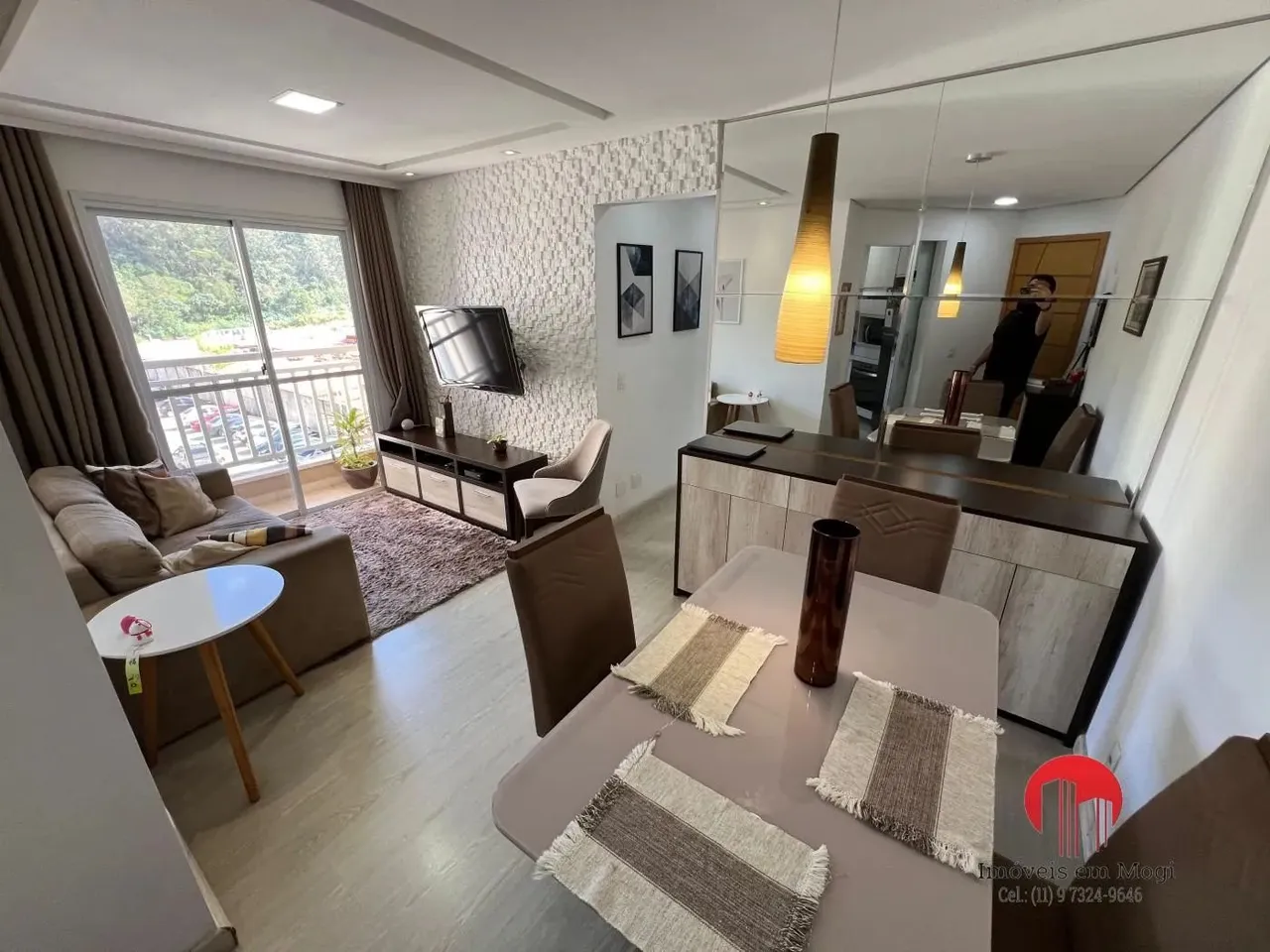 Apartamento para Venda em Mogi das Cruzes, Mogi Moderno, 3 dormitórios, 1 banheiro, 1 vaga