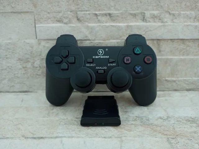 Controle Joystick Sem Fio para Ps2 Playstation 2