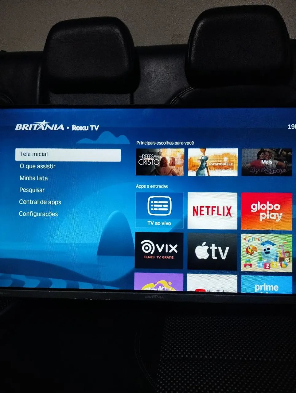 Smart TV Britânia Roku TV