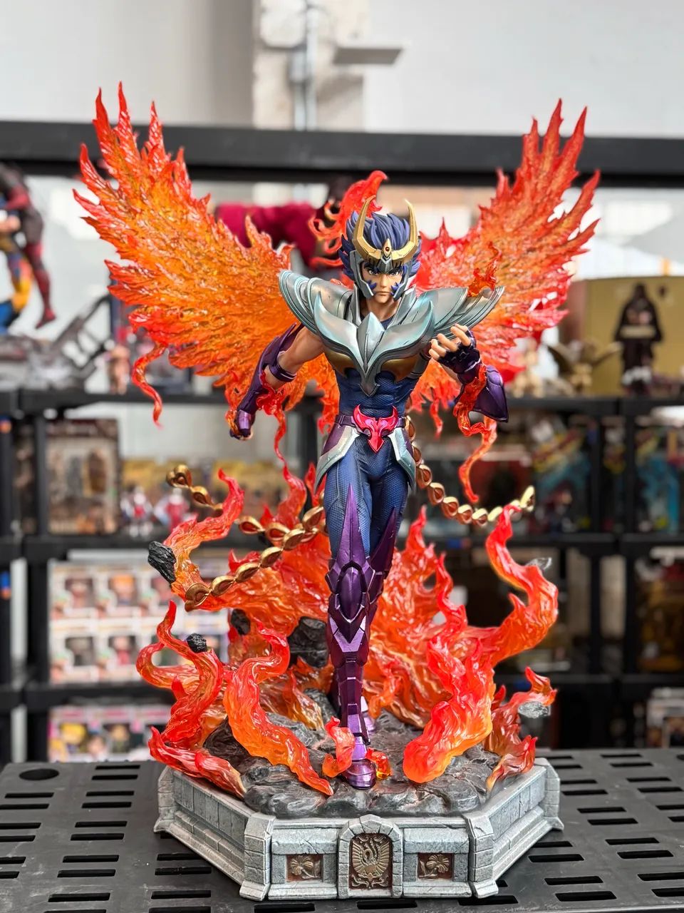 Estátua Ikki de fênix Prime 1 - Foto 5