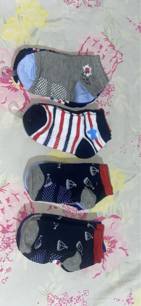 Kit de Meias Infantis Divertidas e Confortáveis