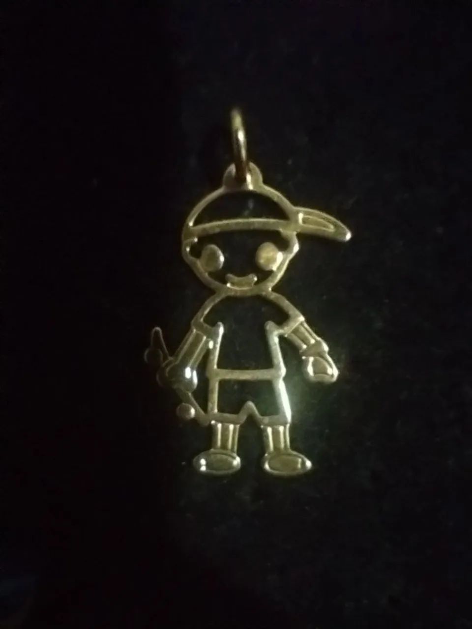 Pingente Menino Vazado Rommanel  - Foto 5